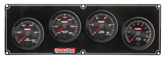 Redline 3-1 Gauge Panel OP/WT/FP w/2-5/8in Tach