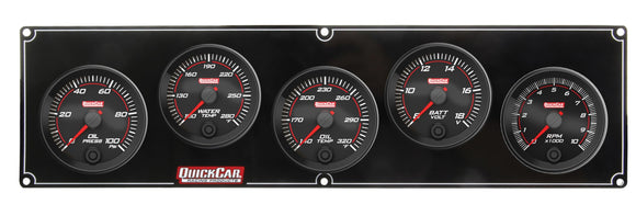 Redline 4-1 Gauge Panel OP/WT/OT/Volt w/2-5/8 Ta