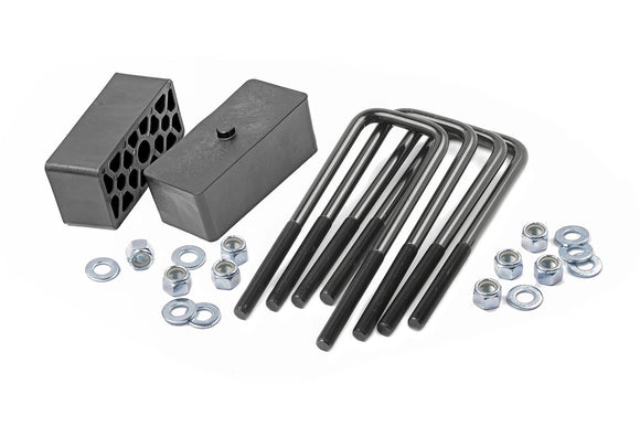 2In Block & U-Bolt Kit Chevy/GMC 1500 2WD/4WD