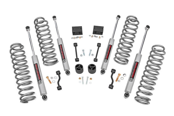 18-   Jeep JL 2.5in Lift Kit w/Coils and V2 Shock