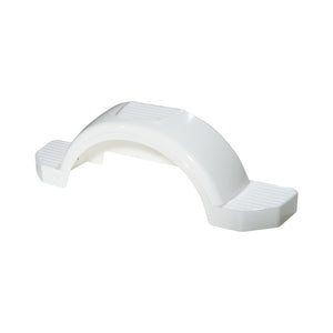 Plastic Fender 13in Tire Size White w/UPC LBL