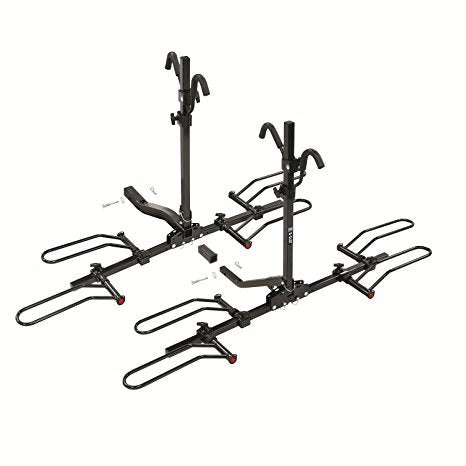 Q-Slot 4 Bike Carrier  4 Bike  Rail Rack  w/Tilt