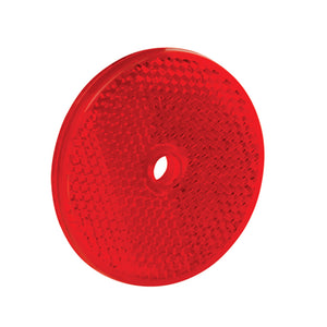 Round 2-3/16in Red Refle ctor w/Center Mounting H