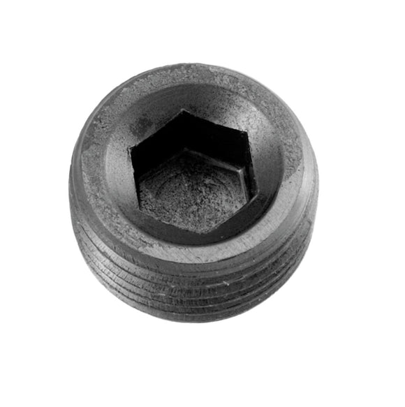 1/2NPT Pipe Plug Hex Head Black