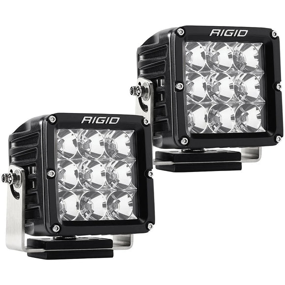 LED Light 4x4in D-XL Pro Series Flood Beam Pair