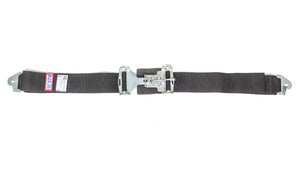 3in Lap Belts W/Snap End Black