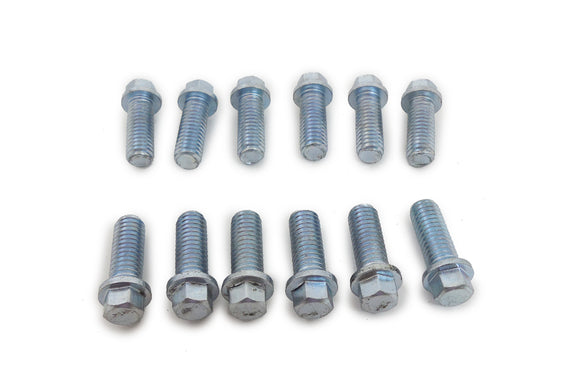 Header Bolt Kit 3/8in Zinc Set Of 12