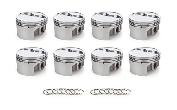 SBC Dished Piston Set 4.040 Bore -12.3cc