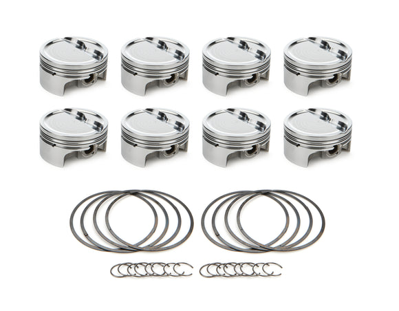 SBF Dished Piston Set 4.040 Bore -16.5cc