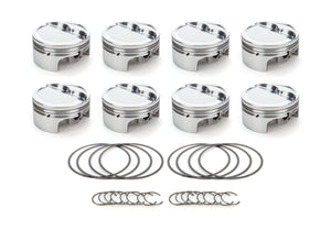 SBF Dished Piston Set 4.125 Bore -19.7cc