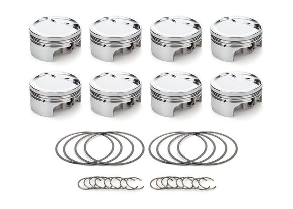 SBF Dish Piston Set w/TW 4.030 Bore -16cc