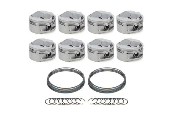 BBC Dome Piston Set 4.500 Bore +40.1cc