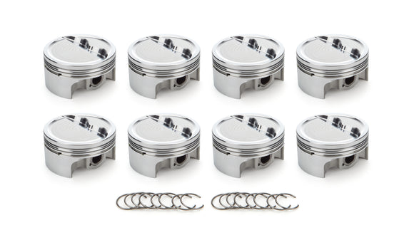 SBC Dished Piston Set 4.040 Bore -  12.7cc