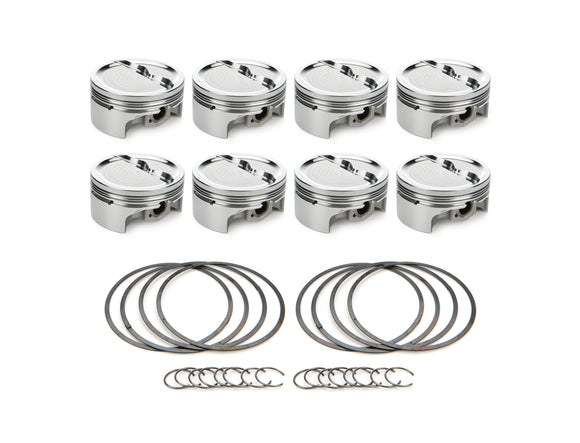 SBC Dished Piston Set 4.030 Bore -  18.9cc