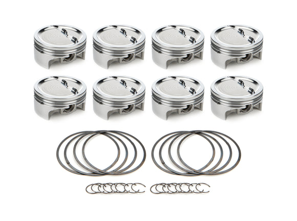 SBC Dished Piston Set 4.125 Bore -  22.5cc