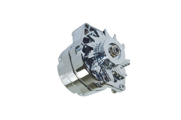Alternator 1958-79 GM 11 0Amp 1 & 3 Wire Chrome