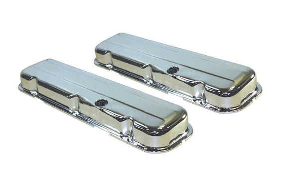 65-95 BBC Steel Short V/C Chrome Pair