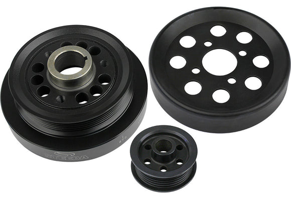Underdrive Pulleys Mid- 01-04 GT 4.6L