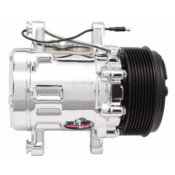 Peanut A/C Compressor R134A Polished 8 Groove