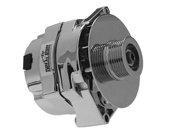 GM Alternator 100 Amp 1-Wire Chrome 6 Groove