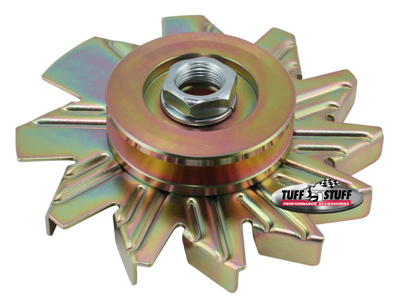 Alternator Gold Zinc Fan And Pulley Combo