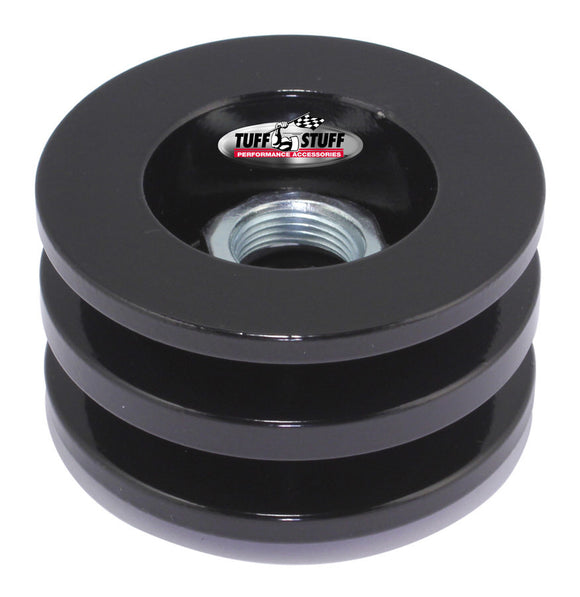 Alternator Stealth Black Pulley Double V