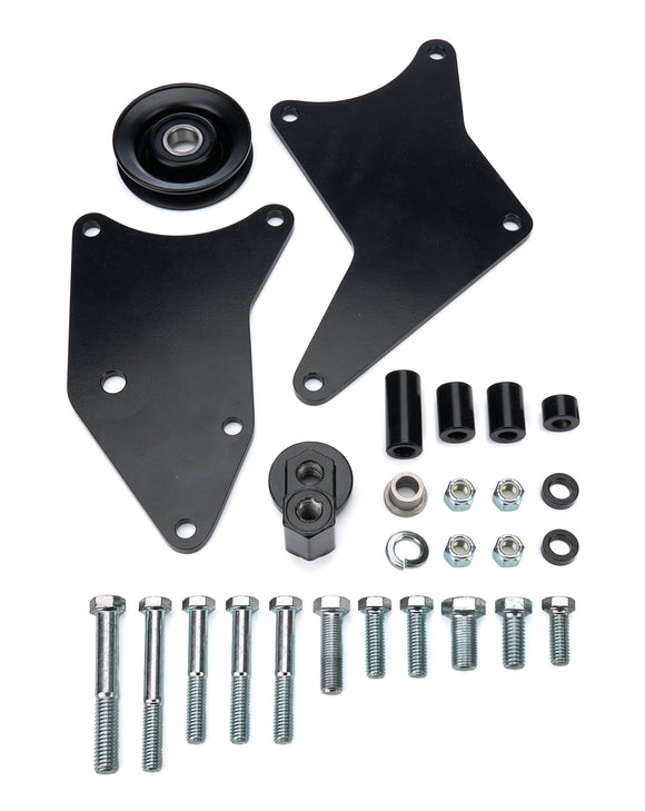 A/C Compressor Bracket BBC Short Water Pump Blk