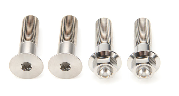 Arm To Spindle Bolt Kit Titanium 4pcs