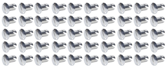 Oval Head Dzus Buttons .550 Long 50 Pack