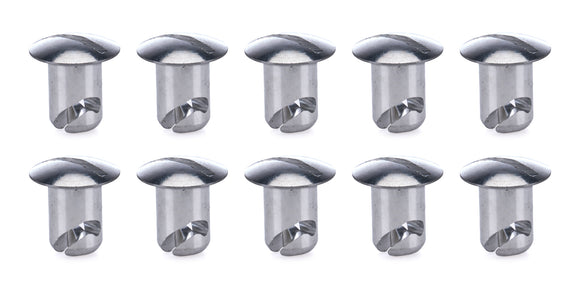 Oval Head Buttons .450 Long 10 Pack