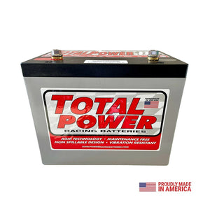 16V Racing Battery AGM 725CA 42lbs.