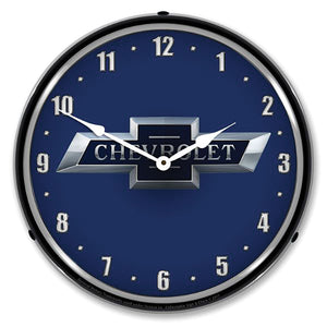 1953-2020 Chevrolet Universal LED Clock. Bowtie 100Th Anniversary