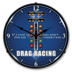 1953-2020 Universal Universal LED Clock. Drag Race