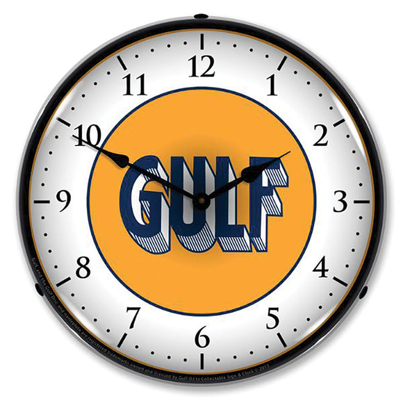 1953-2020 Universal Universal LED Clock. Gulf 1920