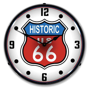 1953-2020 Universal Universal LED Clock. Historic Route 66