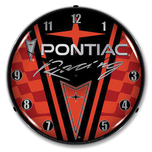 1953-2020 Pontiac Universal LED Clock. Pontiac Racing