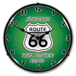 1953-2020 Universal Universal LED Clock. Route 66 The Mother Road