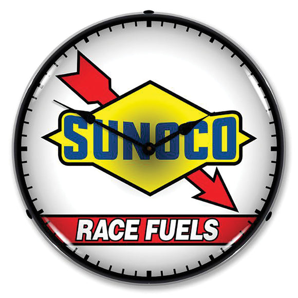 1953-2020 Universal Universal LED Clock. Sunoco Race Fuel