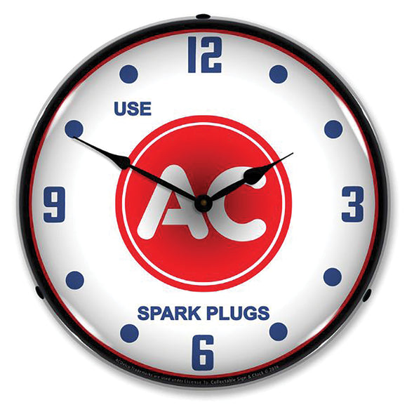 1953-2020 Universal Universal LED Clock. Use AC Spark Plugs