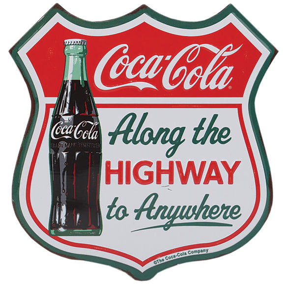 Coke Highway Oversized Metal Magnet