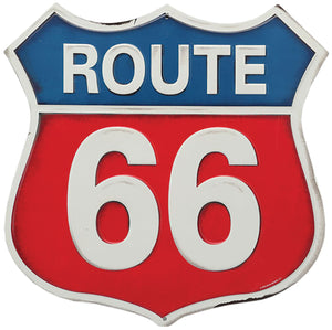 Route 66 Metal Sign