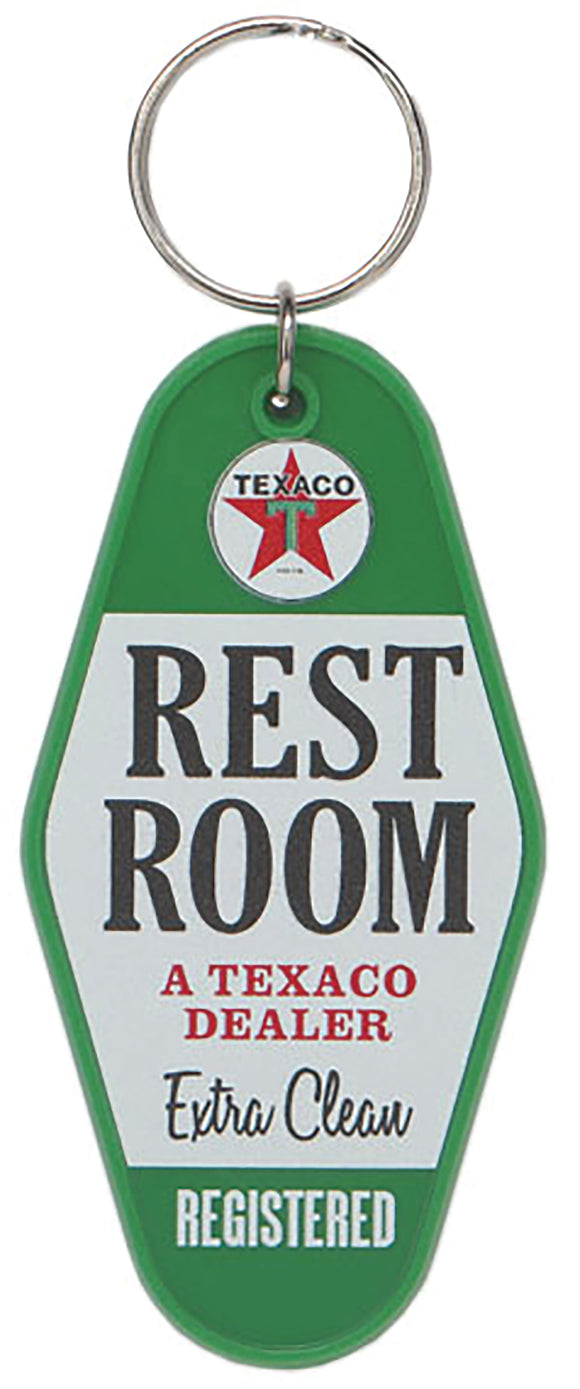 Texaco Restroom Key Chain