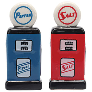 Gas Pump Salt & Pepper Shakers