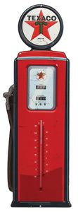 Oversized Thermometer Sign - Texaco Gas Pump