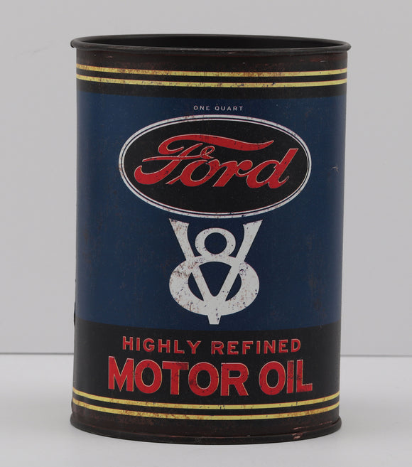 1953-2020 Ford Universal Tin Oil Can - Ford Motor Oil