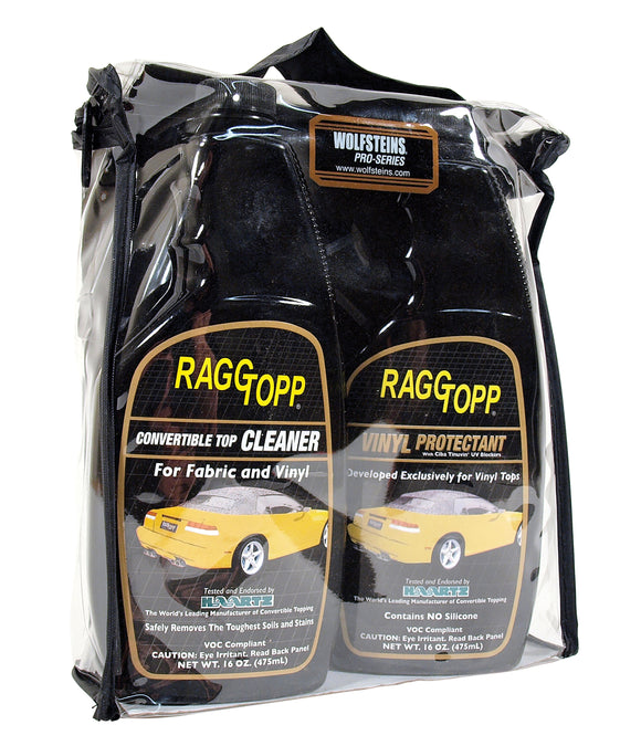 RAGGTOPP Vinyl Convertible Top Cleaner & Protectant Kit