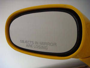 "Objects In Mirror Are Losing" Decal - 3 Inch