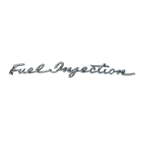 Fuel Injection Emblem - Chrome