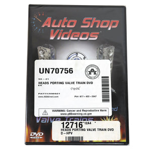 HEADS PORTING VALVE TRAIN DVD