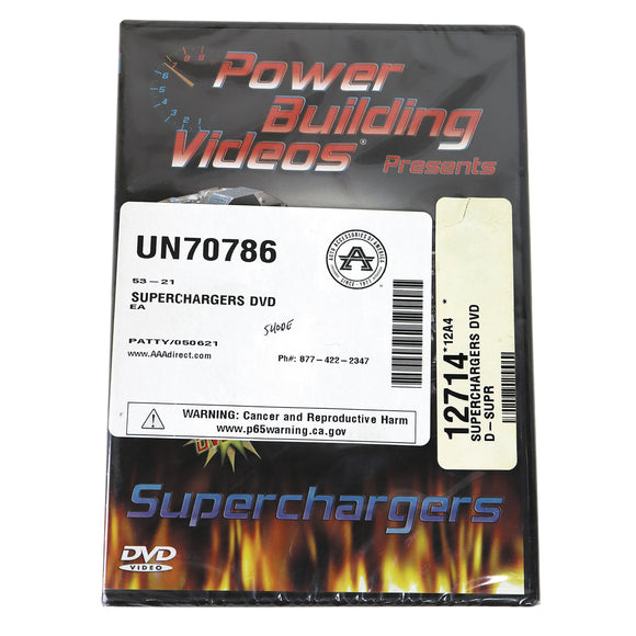 SUPERCHARGERS DVD